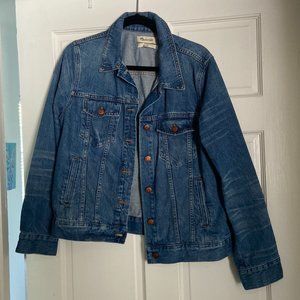 Madewell Jean Jacket in Pinter Wash